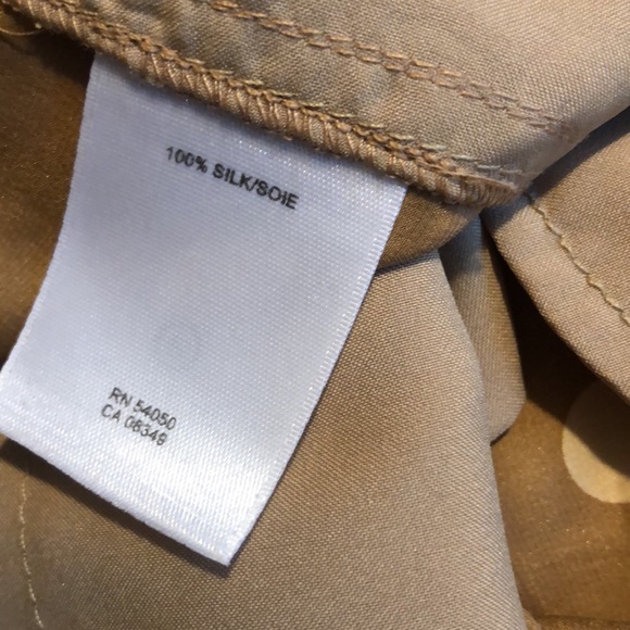 100%Silk designer polkadot RobertRodriguez Pants - Picture 15 of 15